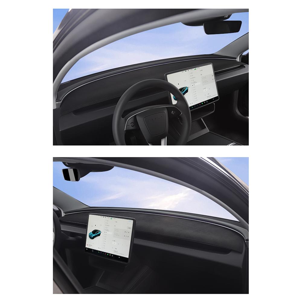 Dashboard Cover for Tesla Model Y Juniper 2025 2026 Center Console Anti-UV Dustproof Sunshade Protector Pad Mats Car Accessories