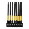 Magnetic Torque Driver Bits in a Set of 7 with Convenient Storage Holder