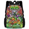 Child Hot Game For P-Plantss Vs Z-Zombiess School Backpack with Lunch Bags ,Pencil Bags ,School Bags for Boys Girls Best Gift