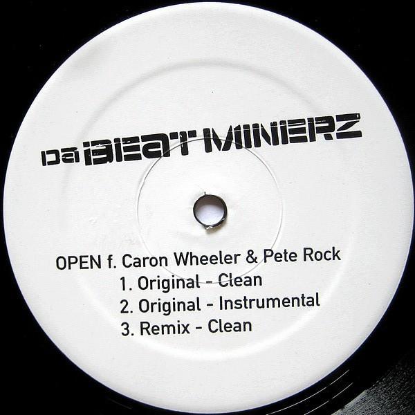 

12-дюймовая пластинка DA BEATMINERZ Open RWK352 Rawkus 2001 US Rap HipHopRB Б/у