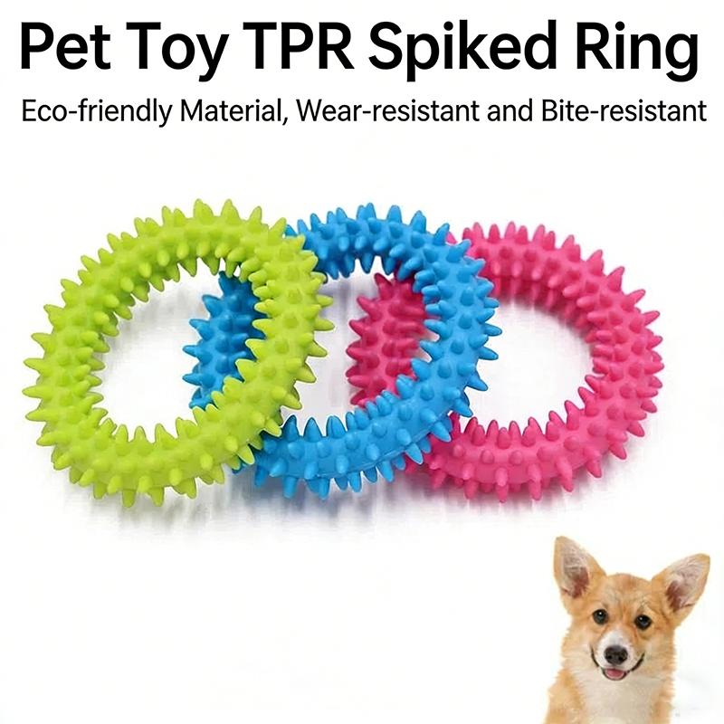 Pet Toys for Small Dogs Rubber Resistance To Bite Dog Toy Teeth Cleaning Chew Training Toys Pet Supplies Puppy Dogs