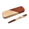 Wood Fountain Pen Piston Filled Fountain Pen and Wood Gifting Pen Box Set For Students Adult Calligraphy Practice