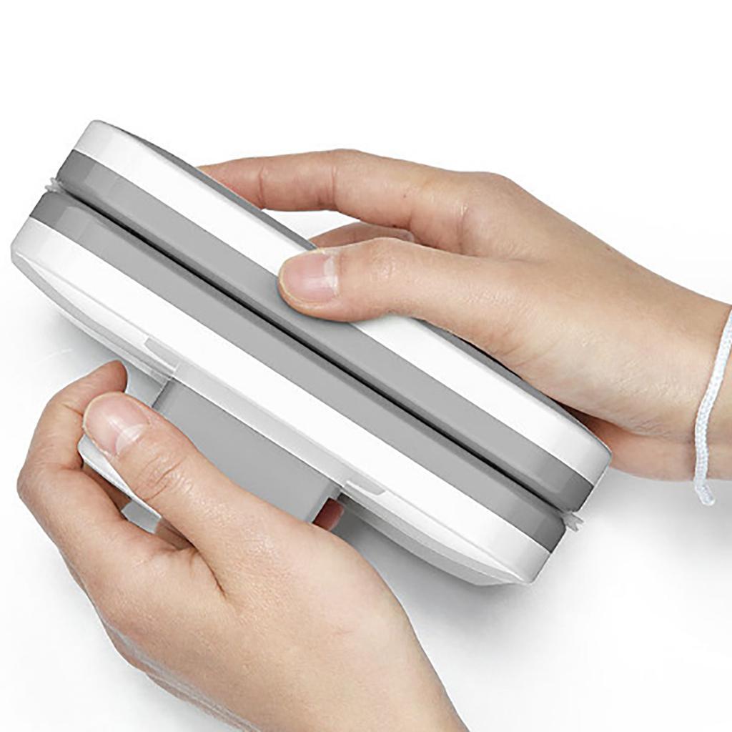 Magnetisches zweiseitiges Fensterreiniger-Werkzeug für die Glasreinigung zu Hause mit ergonomischem Griff und einstellbarer Dicke für verschiedene Glasoberflächen