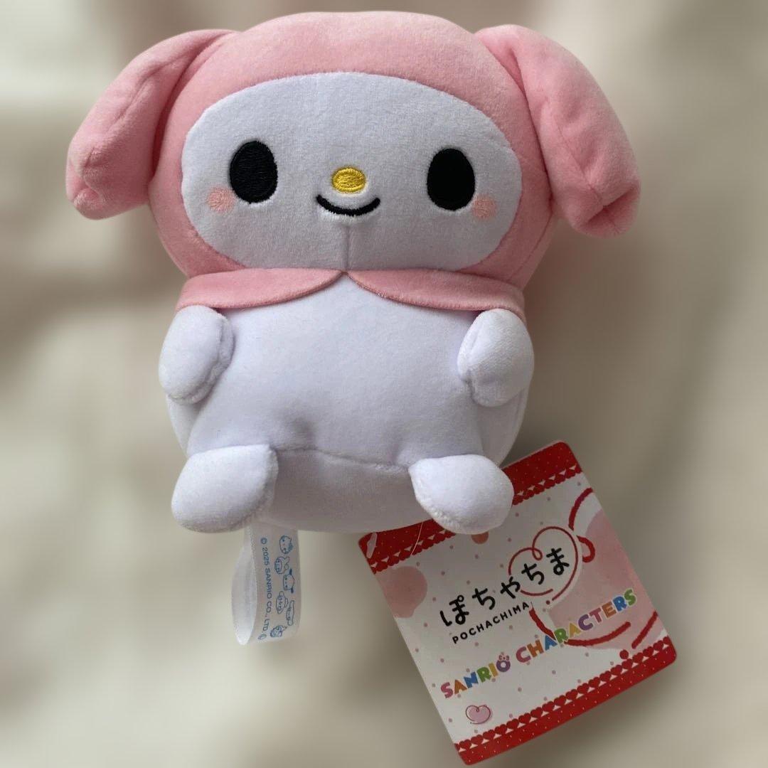 Yurukawa Sanrio Characters Pochachima Plush Toy My Melody