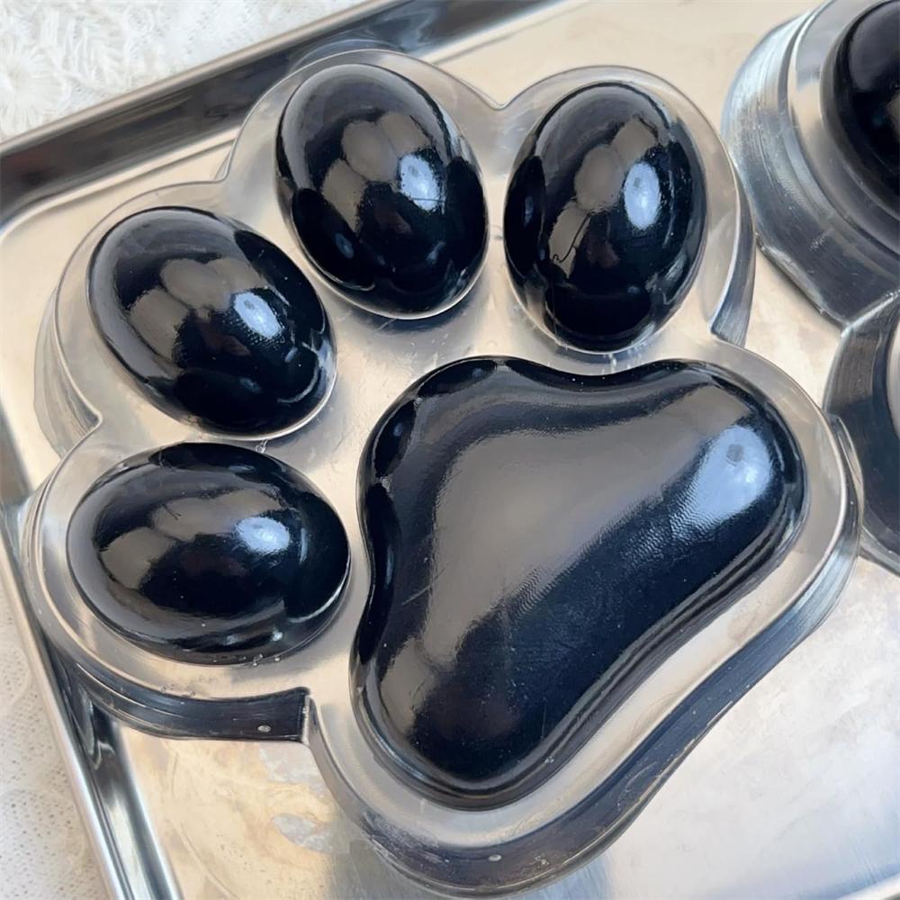 Handmade Large Cat Paw Taba Squishy Toys Clear Fufu Squishy Sensory Fidget Toys Kids Adult Anxiety Relaxation Squeeze Gift