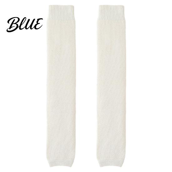 Verdickte Samt Thermosocken Winter Beinwärmer für Damen, Über das Knie Oberschenkelhohe Socken, Winddichte Abdeckungen Tägliches Pendeln Weiche Ärmel, Plüschgefüttert