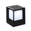 European-Style Solar Waterproof Outdoor Square Light for Courtyards, Villas, Parks, Fences, and Gates 