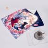 proof beach towel with Inuyasha & Kagome pattern - soft,absorbent,quick-drying,machine washable - perfect for swimming,camping,bathing