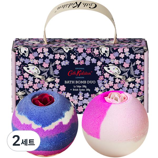 

Cath Kidston Bath Bomb Duo British Garden 200g + La Tulip 200g set, 2 sets