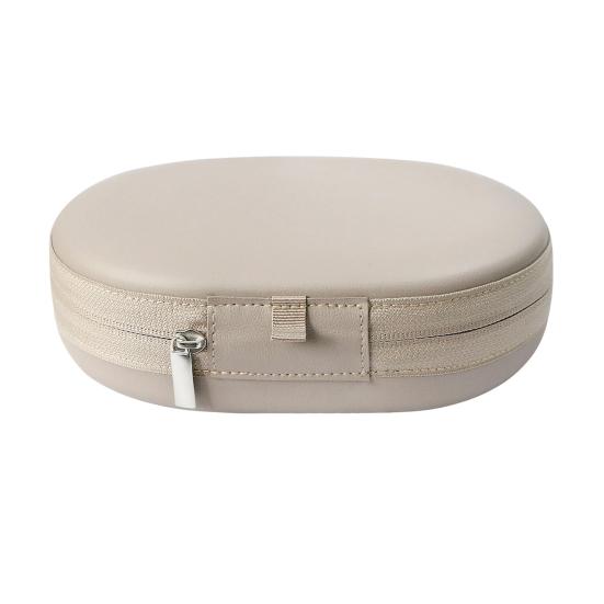 Headphone Storage Bag Water-resistant Wear-resistant Dirt-resistant Universal Earbuds Protector with Zipper Closure