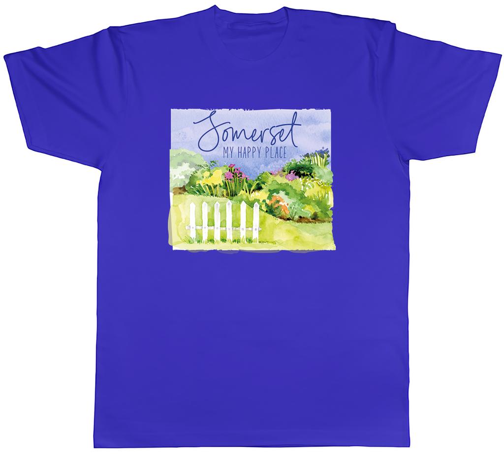 Somerset West Country Unisexs TShirt My Happy Place Tee Gift