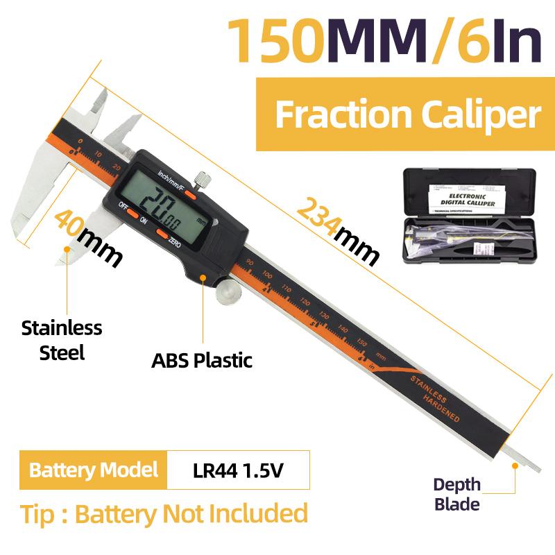 Vernier Caliper With Meter Dial Calipers Metal gauge Micrometer Ruler Metal Caliper Stainless Steel Gauge Depth Measuring Tools
