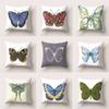 Beautiful Butterfly Print Decorative Pillow Cover Car Sofa Square Cushion Pillow Cover