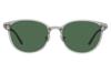 SUNCUT CUT Personal Color Sunglasses Warm Cool Rubber UV Stylish [Zoff] [WEB Exclusive] Glasses/UV 100% Boston-style (Gray (Clear) ZA261G21_11A2)