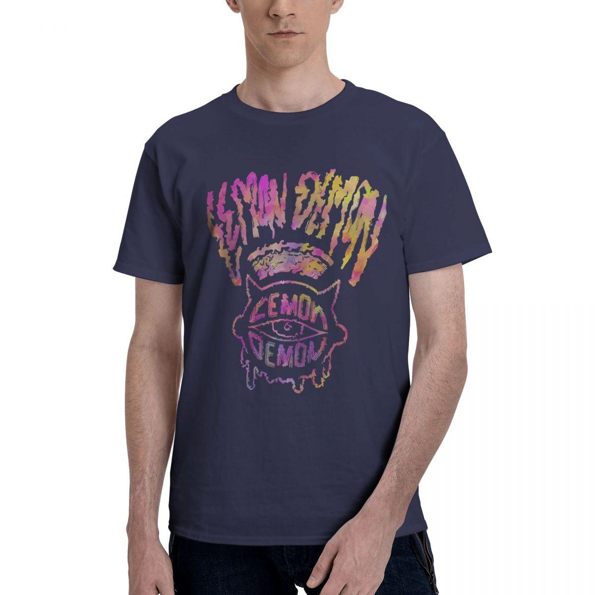 

Lemon Demon 100 Cotton Casual Breathable Confortable Vintage Short Sleeve TShirt Funny Gift 4XL
