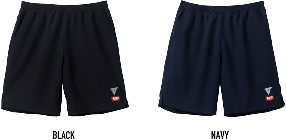 Victas Table Tennis Game Pants V-GP261, Unisex, JTTA Approved, Suitable for Official Matches, Black (1000), Size L, 522211