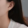 Temperament Star Earrings Are Amazing Everyday Light Luxury High-end Versatile Mini Earrings Niche Design
