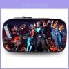 Stylish Titan Tv Print Pen Case Large Capacity Polyester Pencil Pouch For Students