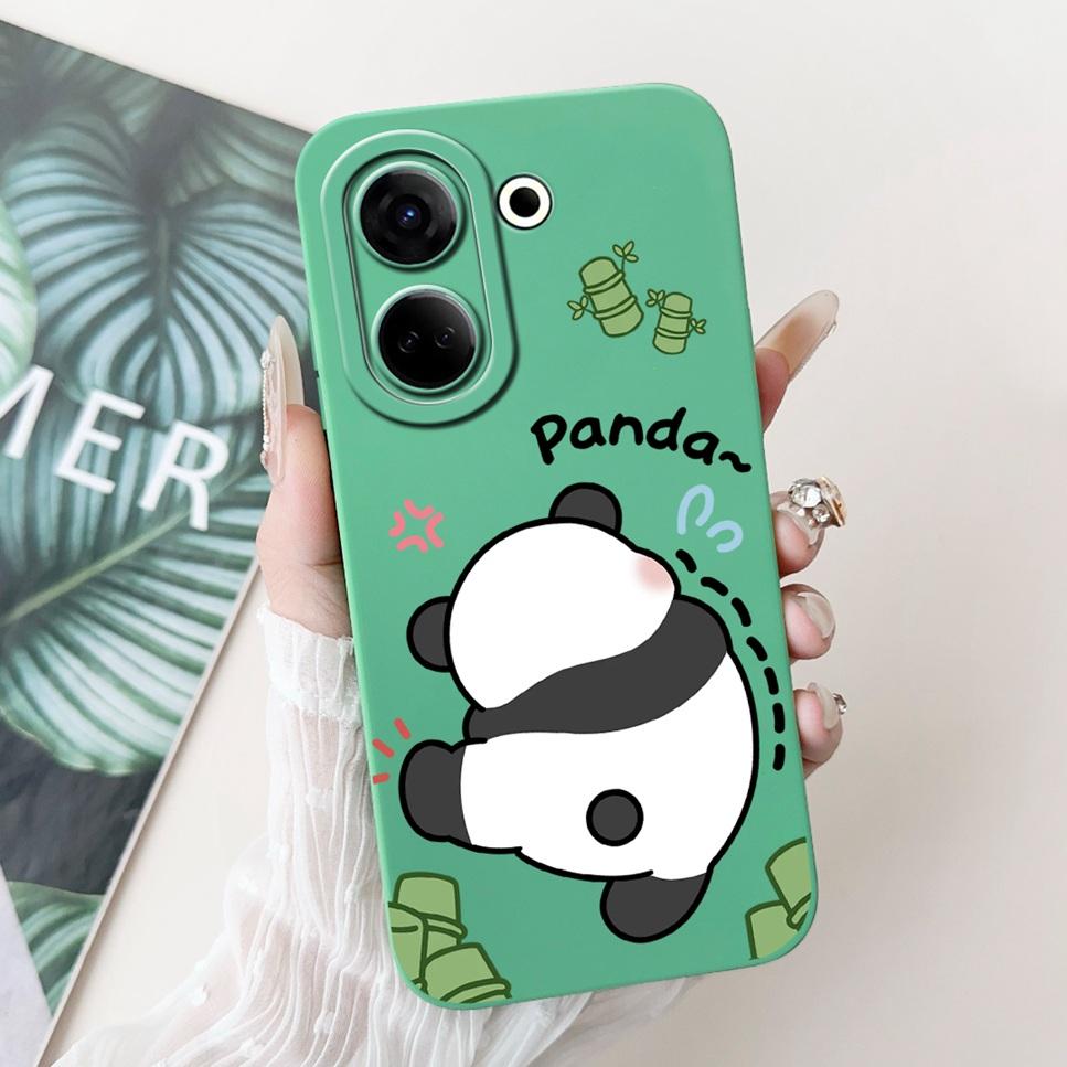 Fashion Print For Tecno Camon 20 CK6 Case Cute Panda Soft Silicon Cover For Tecno Camon 20 Pro 20 Premier 6.67" Phone Case Funda