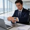 Mens Mechanical Watch With Dual Calendar And Water Resistance For Business Professionals