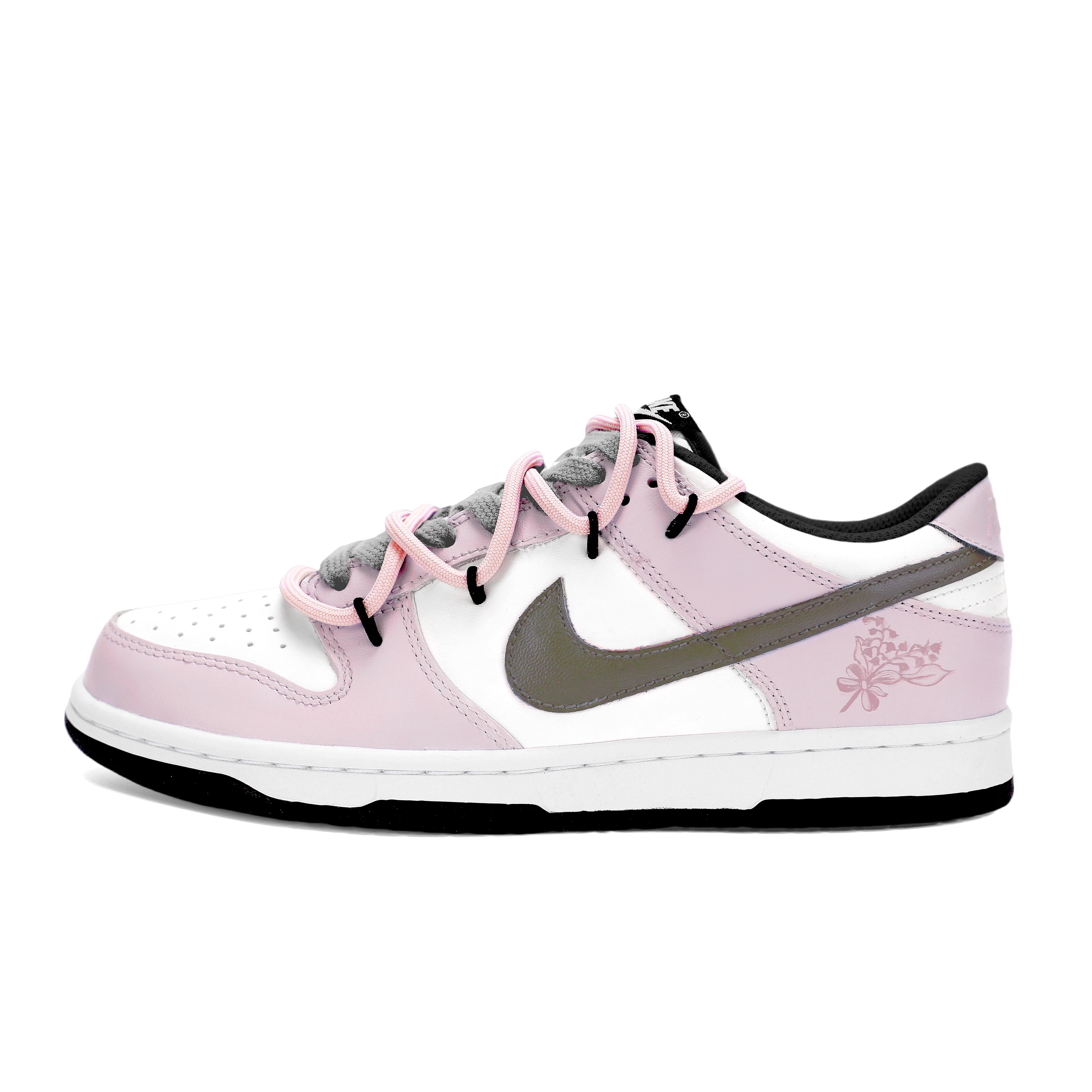 

Nike Dunk Low top Skateboard Shoes Women s White Pink FB9109-107(team212-) 35.5