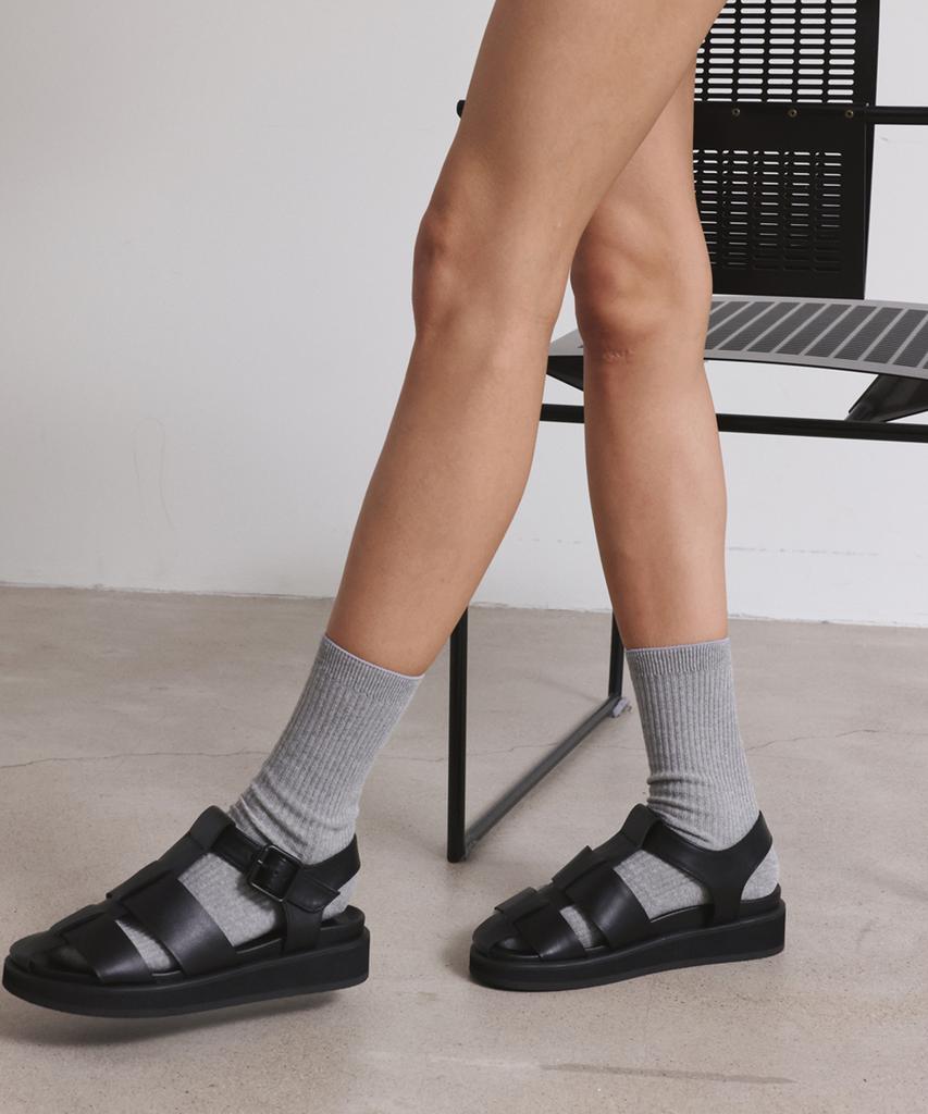 Twvp Glody Fisherman Sandals Black