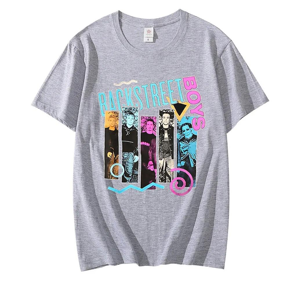 Vintage Classic 90s Backstreet Boys Rock Band Graphic TShirt Unisex Punk Tee Unisexs Hip Hop TShirt Streetwear Tshirt S