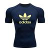 Men's Quick Dry Compression Workout T-Shirt Breathable Stret