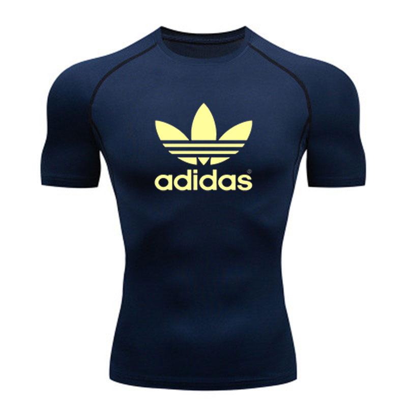 Men's Quick Dry Compression Workout T-Shirt Breathable Stret