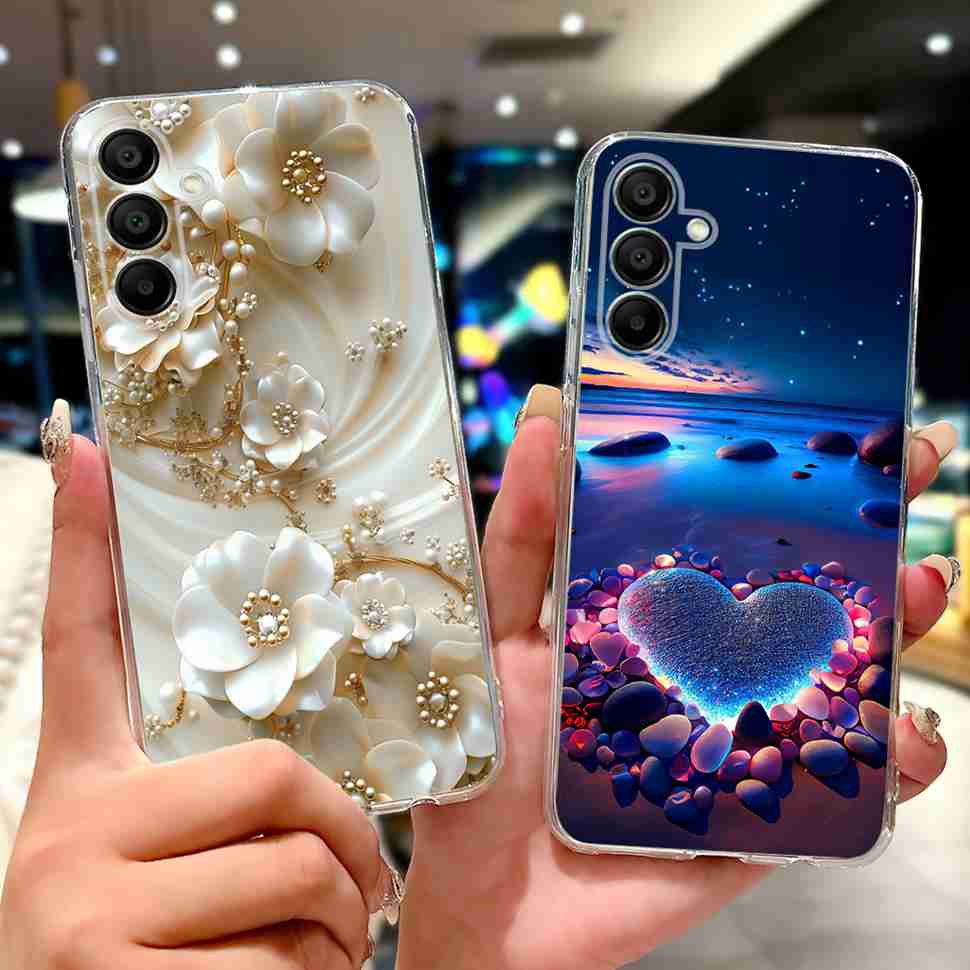 For Samsung Galaxy A16 5G Casing SM-A166B Popular Painted Back Cover Soft Silicone Phone Case For Samsung A 16 A16 5G TPU Fundas