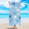 Sea Element Beach Towel, Quick Dry Absorbent Multifunctional Swimming Sports Towel for Travel Camping Summer Vacation