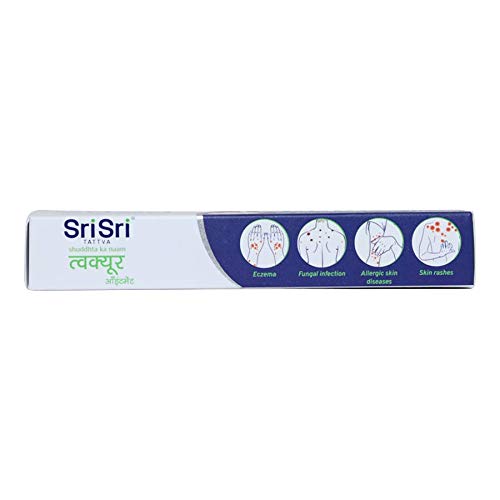 Sri Sri Tattva Twaqure Ointment 30g X Pack of 3 for Skin Care Fungal & Bacterial Protection