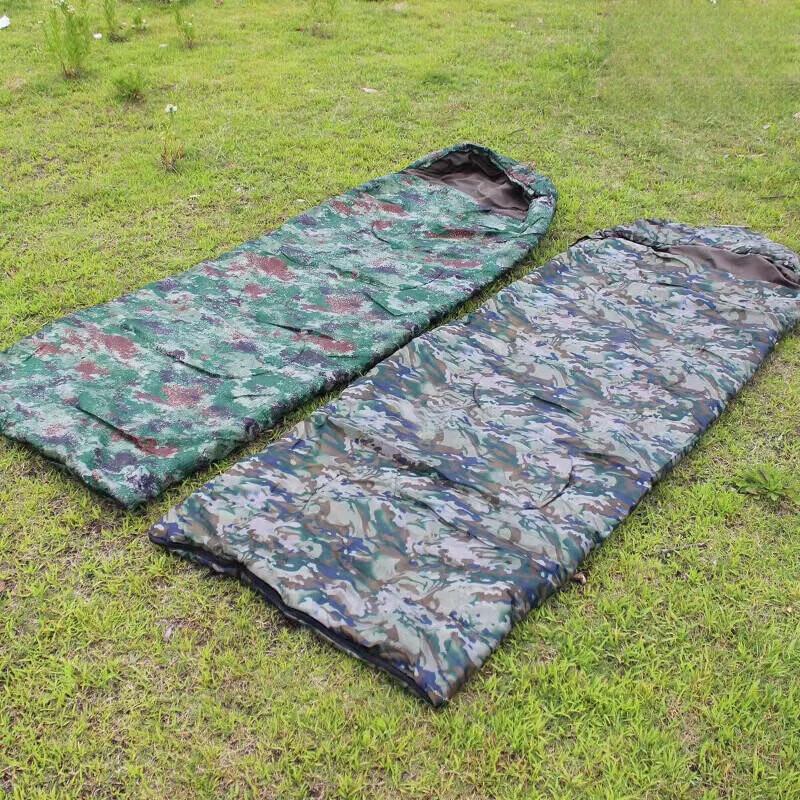 Defender Camouflage Envelope Sleeping Bag