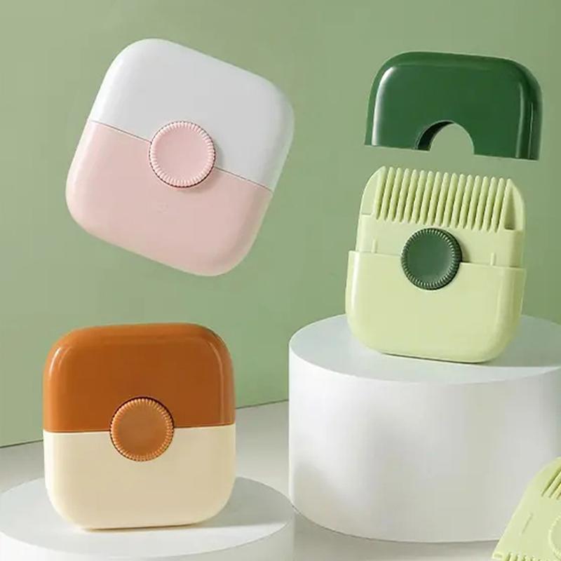 2 in 1 Baby HairCut and Hairdressing Comb Trim Bangs and Broken Hair Bangs Trimmer Manual Portable Children's Hair Clipper