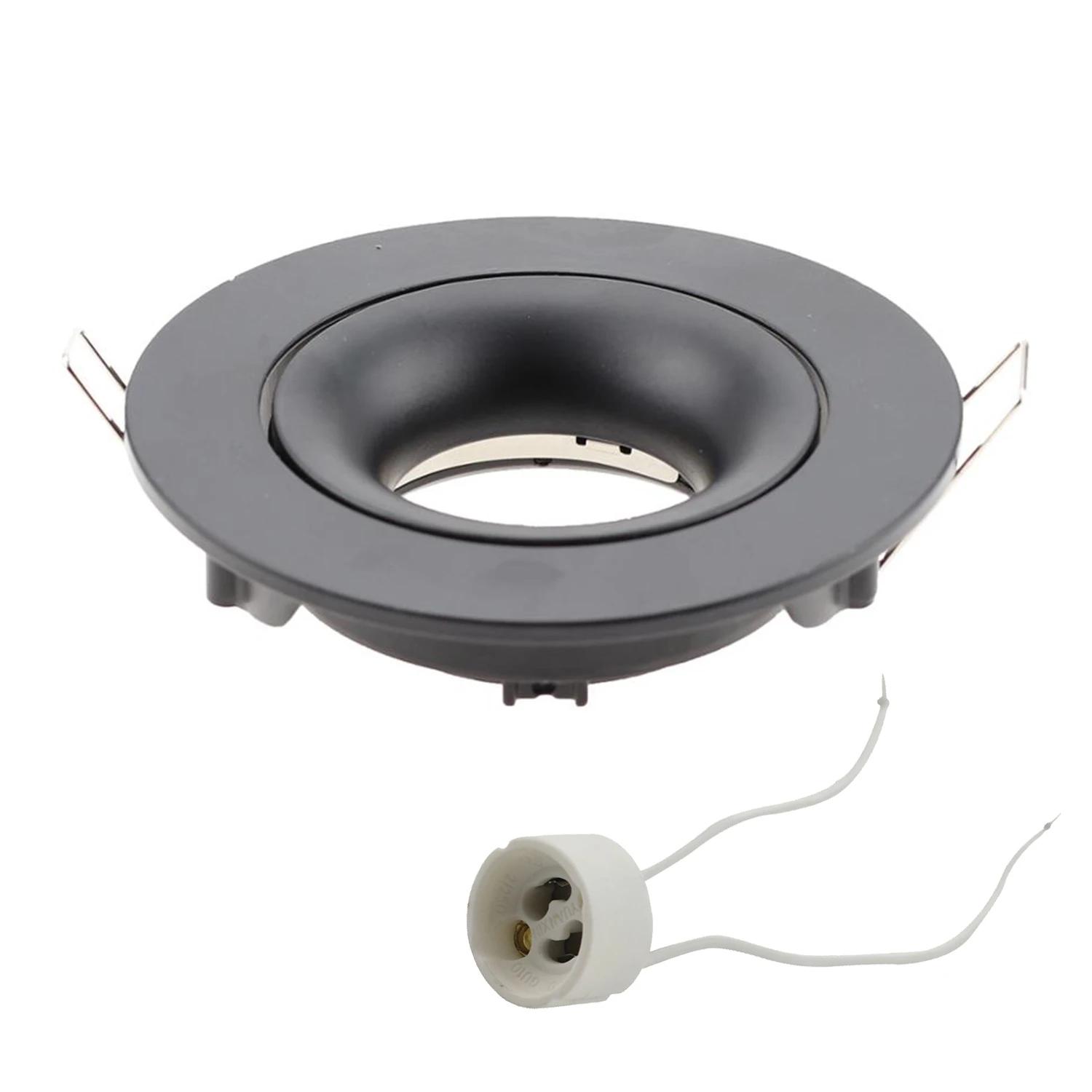 

GU5.3 Круглый GU10 светильник Downlight Встраиваемый светильник Downlight Рамка Корпус светодиодного светильника Downlight Крепление GU10 MR16 LED Рамка Цоколь Лампы Holde