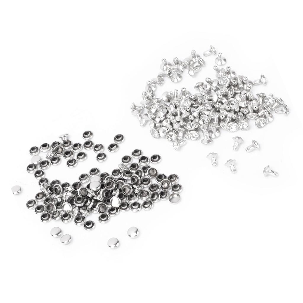 Cloth Crystal Inlay Rapid 7mm Rivets Spots Studs Cap for DIY Leather Craft Decoration(#2)