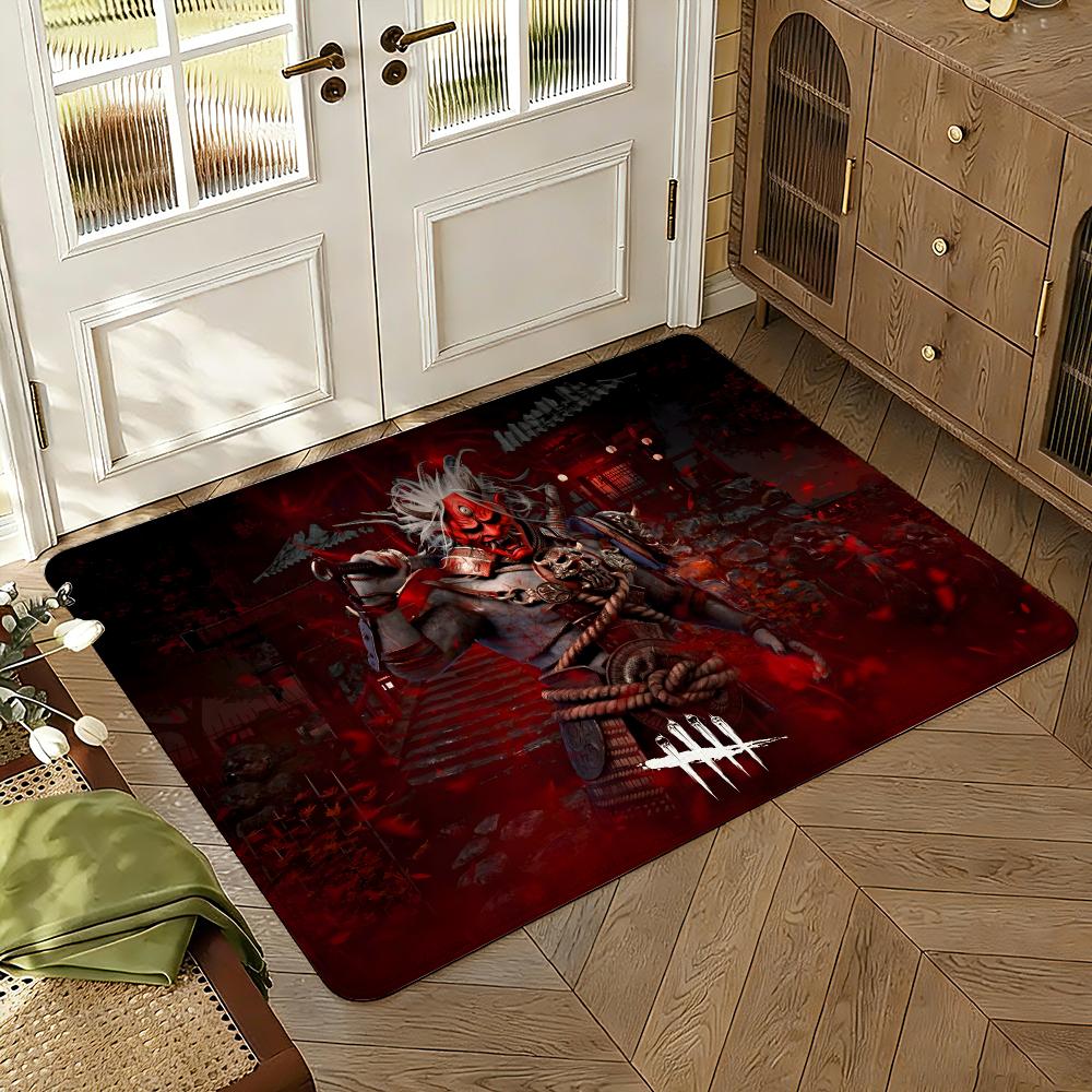 Game D-Dead By Daylight Floor Mat Soft Thickened Absorbent Non-Slip Bedroom Living Room Door Mat Home Decor Flannel Rugs