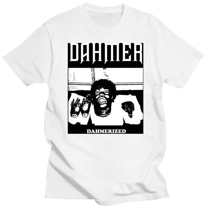 

Dahmer V2 Dahmerized Tops Tee Футболка Черная Metal Grindcore Все размеры S-5XL Повседневные футболки больших размеров для мужчин S