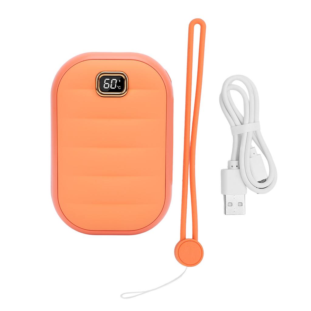 Hand Warmer Rechargeable Electric Handwarmer 4 Levels Heat Type C Portable Charger 4000mAh Waterless