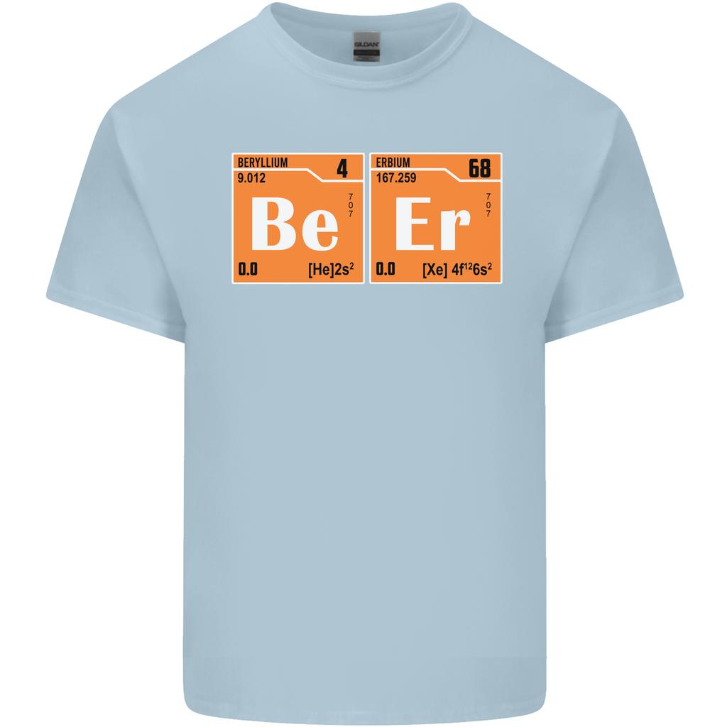 Beer Periodic Table Chemistry Geek Funny Unisexs Light Cotton TShirt
