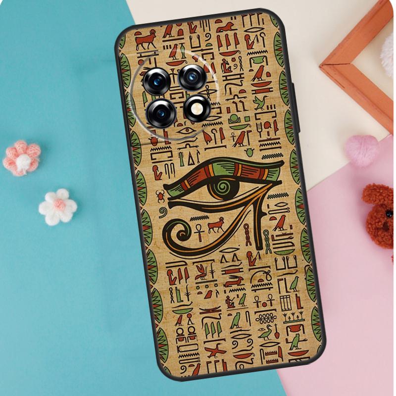 Eye of Horus Egypt Case For OnePlus 13T 10T 8T 10R 12R 13R 15R 11 12 13 15 Nord CE 5 2 3 4 Lite N20 N30 Cover