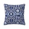Luxury Chinoiserie Ginger Jars Chippendale Cushion Cover for Sofa Soft Vintgae Delft Blue Porcelain Pillow Case Decoration