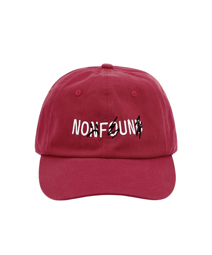 Nonpaundeu No Fun Ball Cap [Washed Red]