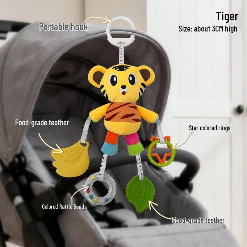 Baby Stroller Mobile: Crib Rattle & Car Seat Soothing Toy