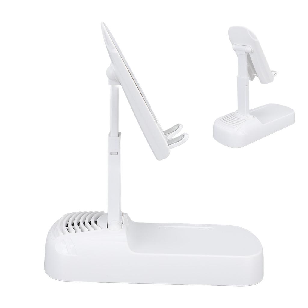 Suport Telefon Mobil cu Difuzor Bluetooth Desktop Pliabil Suport Telefon Mobil Încorporat 1800mAh