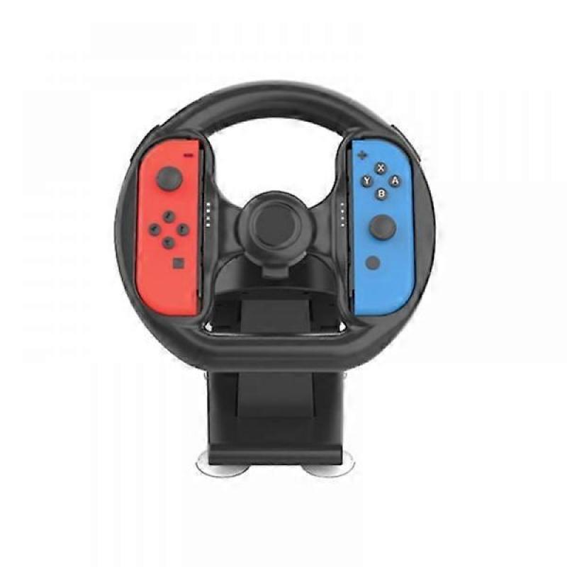 Gaming Racing Wheel for Nintendo Switch Joy-Con, Steering Wheel with Table Mount Switch Racing Wheel Accessories.