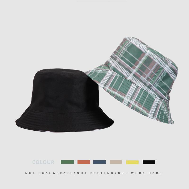 Versatile Style Hat Simple Line Print Womens Sunshade Fishermans Hatscaps