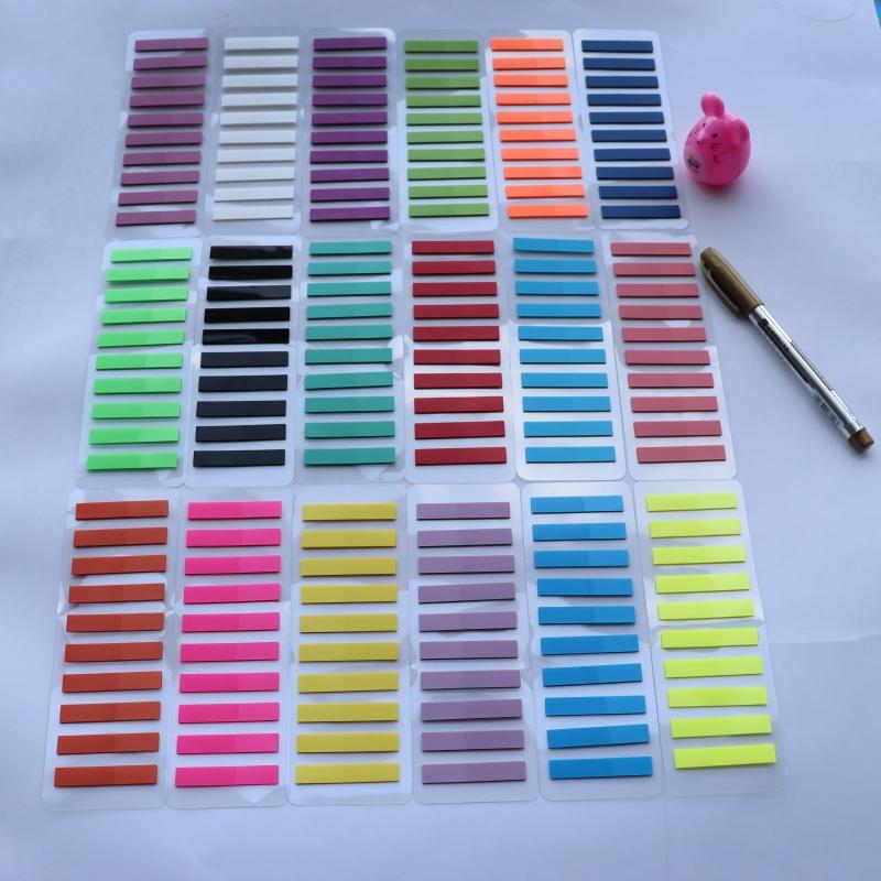 

3600 Sheets Color Stickers Notes Index Tabs Flags Transparent Self-Adhesive Sticky Note Stationery School Office Supplies