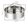 304 Stainless Steel Thickened double Ear Steamer Thickening Food Steaming Multi-layer Steamer Steamer Kitchen Tools steam pot