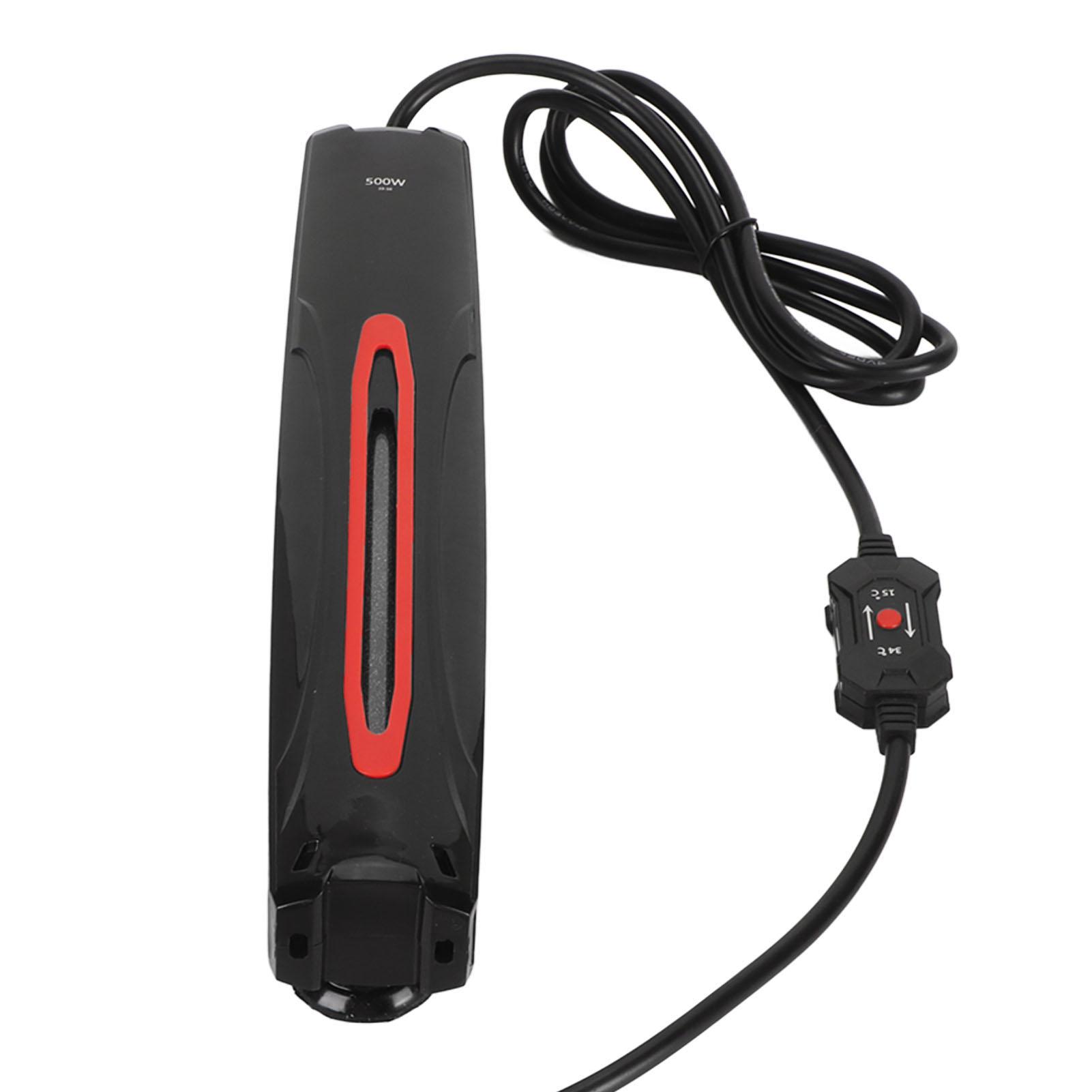 

500W Automatic Aquarium Heater with LED Digital Display Frequency IPX6 Waterproof Fish Heater Thermostat Controller